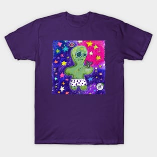 A fever dream breaks in kaliedoscope stars T-Shirt